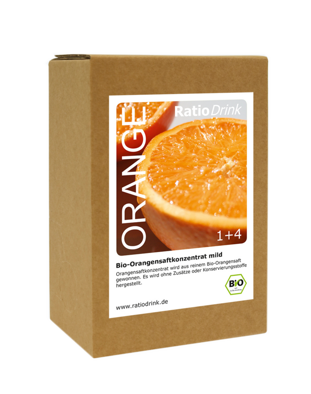 Bio Orangensaftkonzentrat Karton