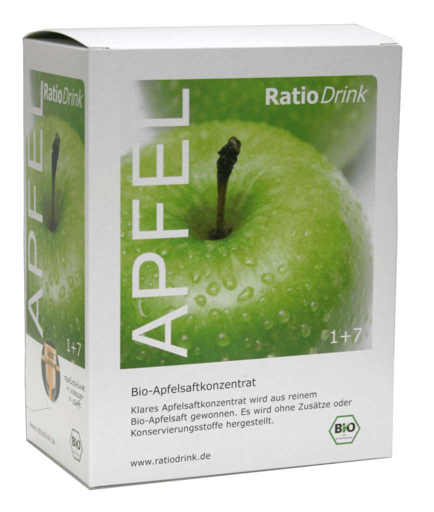 RatioDrink Bio-Apfelsaftkonzentrat (Foto: RatioDrink AG/Rafael Kugel)